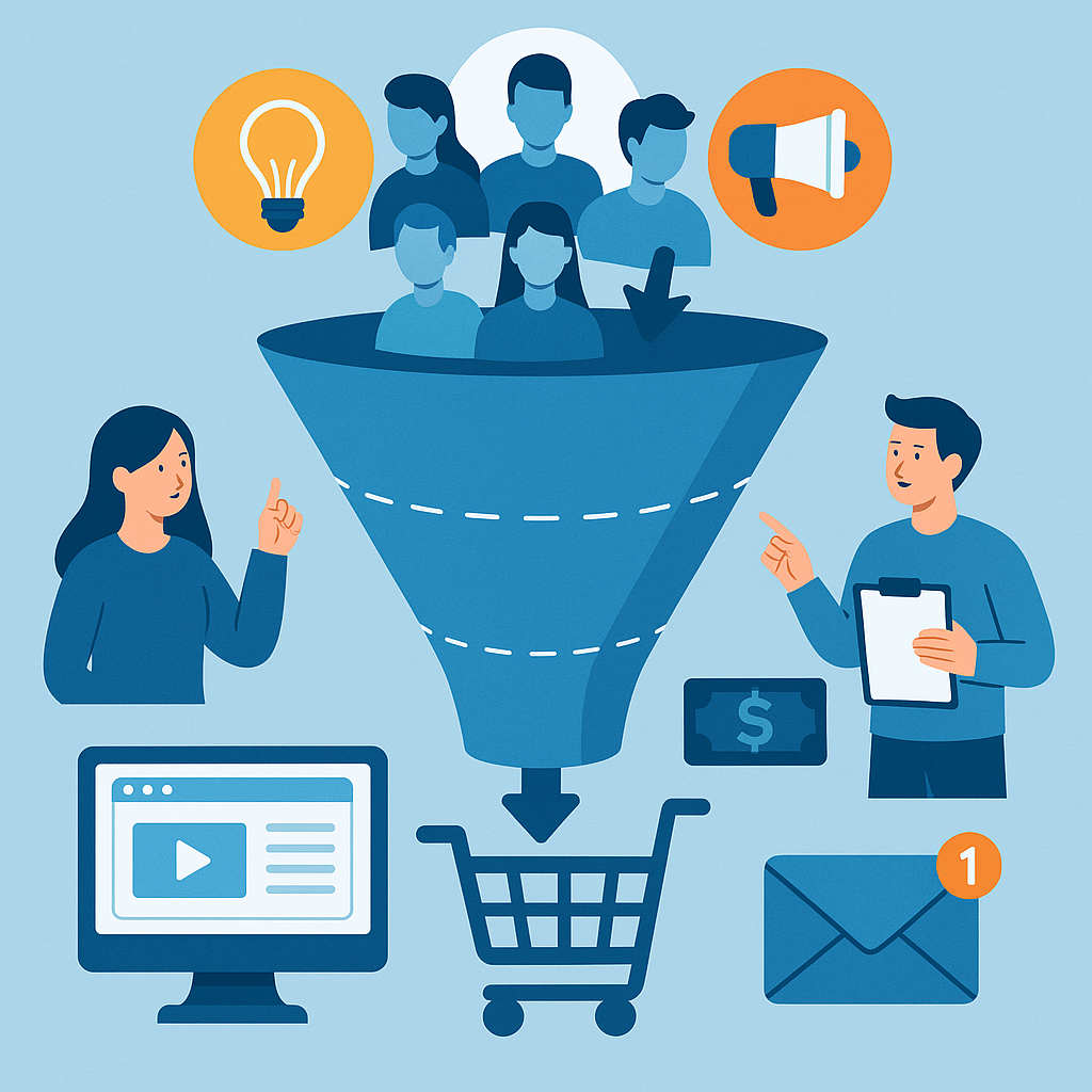 1.50 Ako vytvoriť prvý marketingový funnel (DIY)